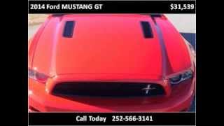 preview picture of video '► 2014 Ford MUSTANG GT Race Red New Cars La Grange NC'