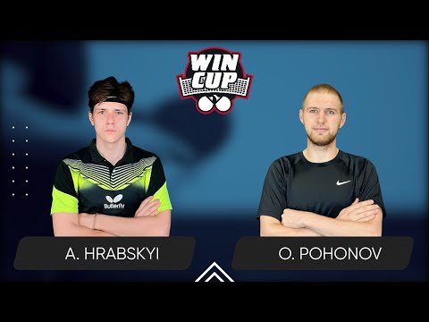 22:15 Andrii Hrabskyi - Oleksandr Pohonov 21.10.2025 WINCUP Master. TABLE 1