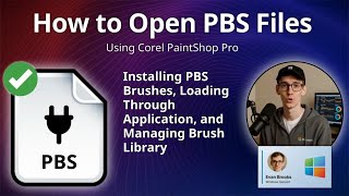 How to Open PBS Files (PaintShop Pro Brush Script)