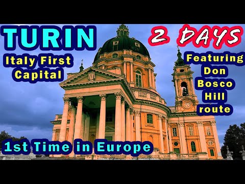 Turin 2 days tour, Castelnuovo area and Superga, Italy.