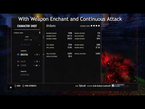 ESO - Stamina Nightblade PvP Build
