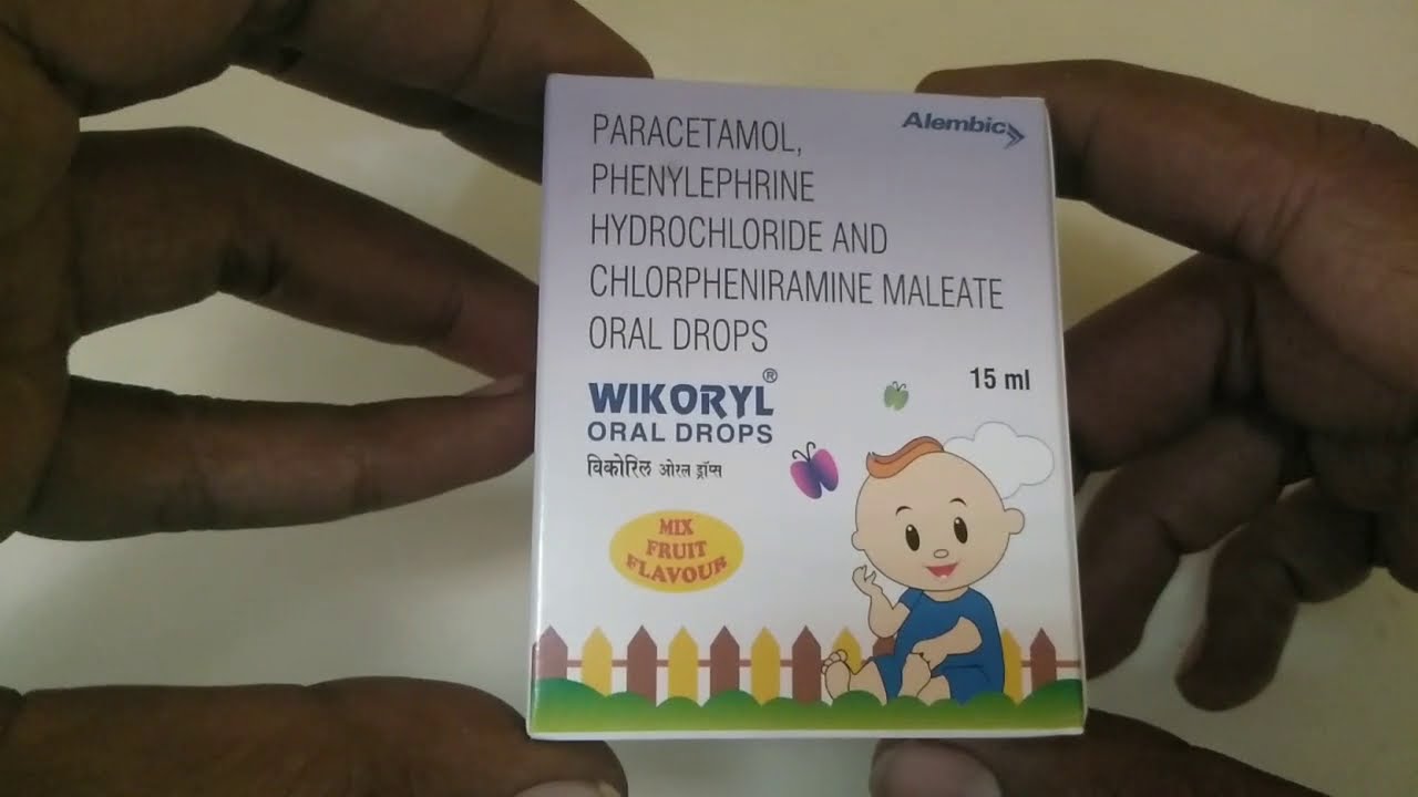 wikoryl oral drops uses | price | composition | dose | side effects | precautions | in hindi