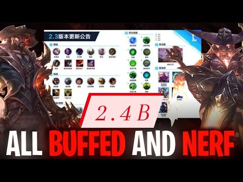 WILDRIFT 2.4B PATCH LEAKS OP CHAMPION AND ITEMS NERFED 😮⤵️