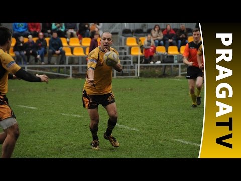 Highlights: Praga B vs. Slavia B 1.liga ragby 6.kolo 2016/2017