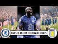 Romelu Lukaku Goals vs Aston Villa Fans Reaction | Chelsea vs Aston Villa