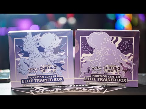 Opening the *NEW* Pokemon Center Exclusive Chilling Reign ETB!!