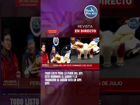 SIPE SIPE SE PREPARA PARA VIVIR LA FERIA DEL API ESTE DOMINGO