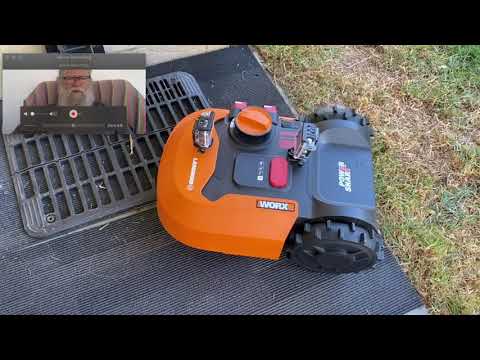 Worx Landroid Brocken boundary wire fix.What could go WRONG? & Charging station fix down.