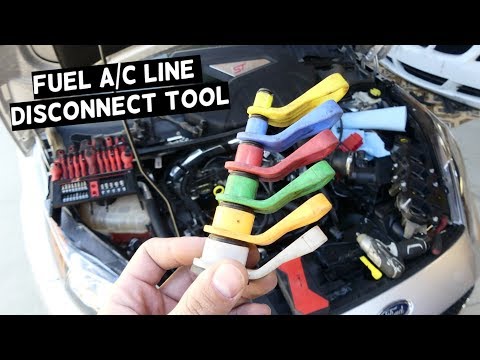 FUEL LINE DISCONNECT TOOL. A/C DISCONNECT TOOL