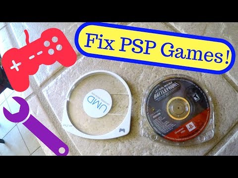 How to Fix UMD Games for PSP - Make Discs Read Again!