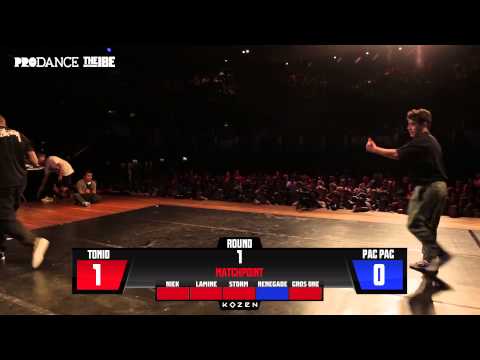IBE 2014 | Undisputed Solo Battle Semi-Final | Pac Pac Vs. Tonio