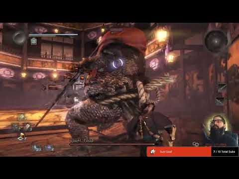 Nioh: Memories of Death Lilies | Giant Toad & Ogress Boss Fights | Playthrough (pt.8)