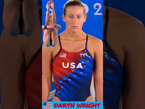 Amazing Beautiful 🇺🇸 Daryn Wright & Best Female Platform Diving Performance