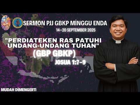 GBKP Distance Learning Reflection This Week, September 14-20, 2025 ||#pjjgbkpthisweek