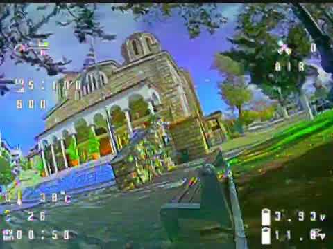 First flight with Darwin fpv foldape 4