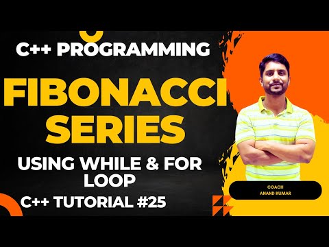 Fibonacci Series Program | C Programming | In Hindi
