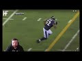 Reacting To NFL Biggest Hits First Reaction EVER