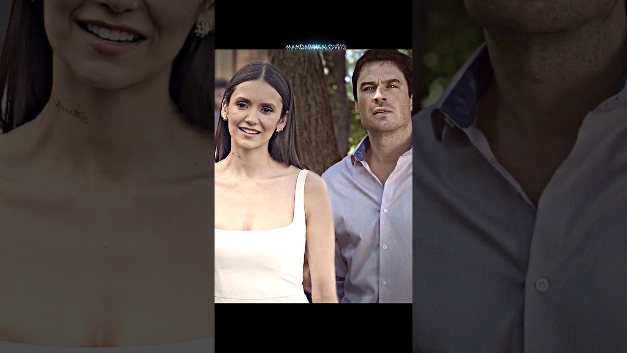 Delena Wedding 😍 #elenagilbert #damonsalvatore #thevampirediaries