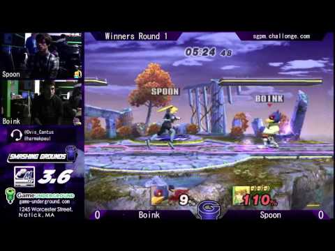 SG at GU 9.5: Project M 3.6 - Boink (Falco, Ganondorf) vs Littlespoon (Zero Suit Samus)