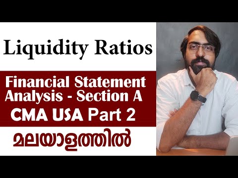 Financial Statement Analysis | CMA USA Part 2 – Section A