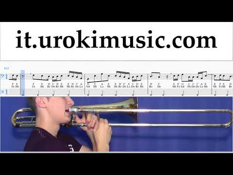 Lezioni di Trombone DJ Khaled, Justin Bieber - No Brainer Tutorial Spartito um-ih276