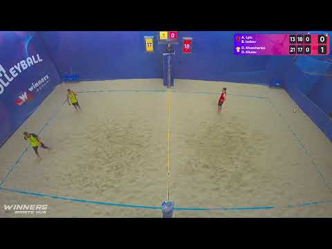 22:10 A. Lylo / B. Isakov - D. Kharchenko / D. Kliuiev 18.10.2022 | Winners Beach Volleyball