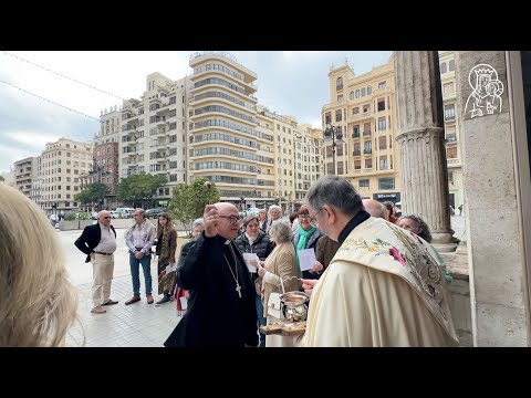 Visita pastoral a la parroquia Santa Catalina y San Agustín, por el Obispo auxiliar Arturo García