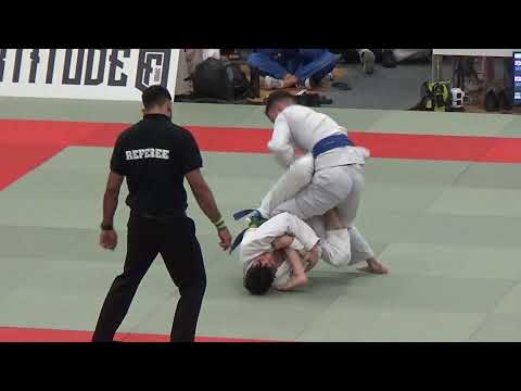 Benjamin Yague vs Brandon McDowall - English Open BJJ 2021 - Blue Adult - Feather