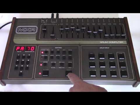 1983 MXR 185 Drum Computer 8-bit Drum Machine LinnDrum Linn LM-1 image 9