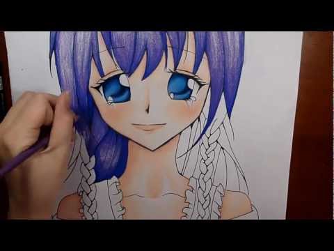comment colorier un manga au crayon de couleur