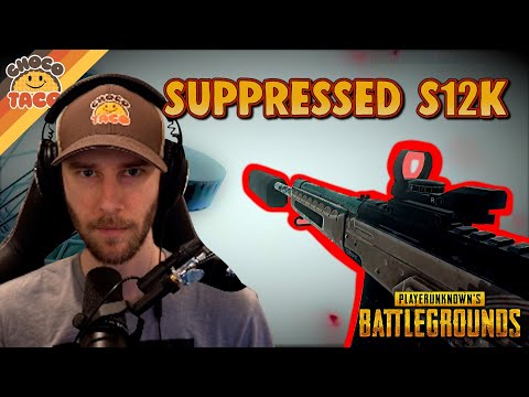 Suppressed S12K Sounds Sick ft. WackyJacky - chocoTaco PUBG Duos Gameplay