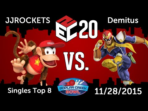 E2C 20 (Singles): GGA l JJROCKETS (Diddy Kong) vs. GGA l Demitus (Captain Falcon) - LB