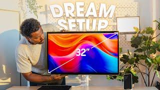 Building My Dream Setup with the LG 32″ 4K Smart Monitor Swing 