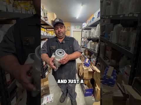 THE CUMMINS N14 REQUIRES ONE OF THESE FILTERS... #cummins #semitruck #owneroperator #dieselmechanic