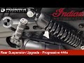 Indian Scout Bobber Rear Suspension Upgrade Progressive 444
