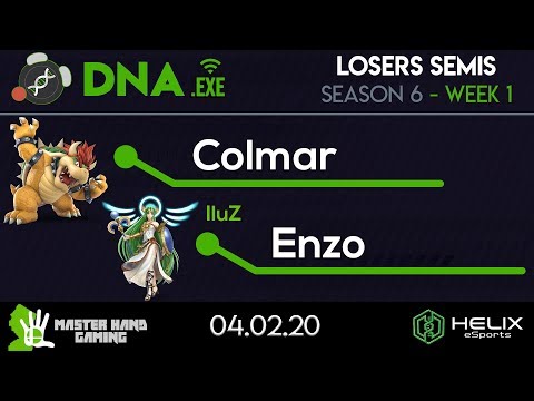 DNA.EXE S6:W1 - Colmar (Bowser) Vs. IluZ | Enzo (Palutena) - L Semifinals