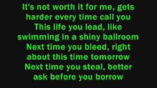 Nickelback-Hangnail lyrics