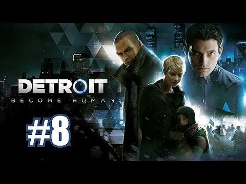 EPIC CHASE SCENE! | Detroit Become Human Gameplay Walkthrough Part 8