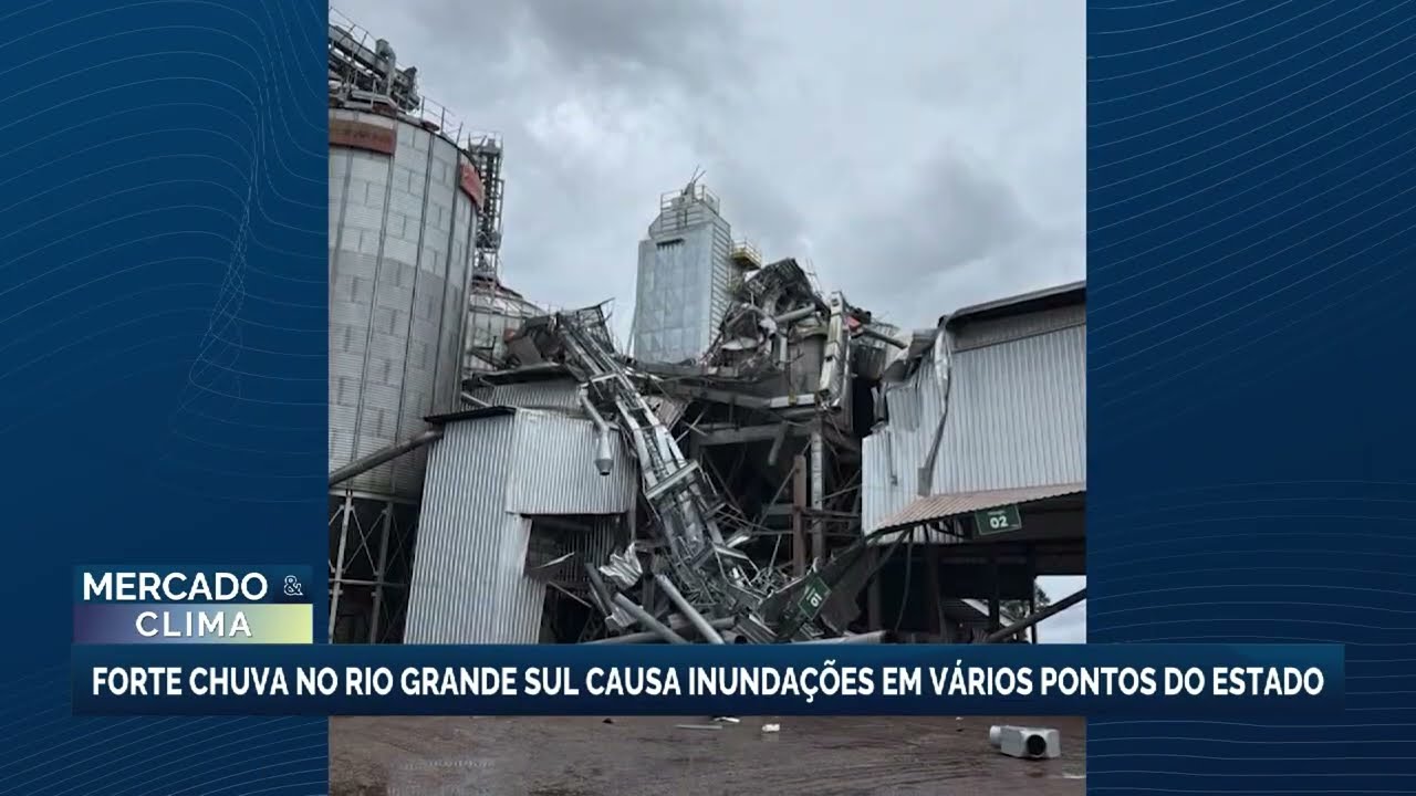 Chuvas intensas fazem Rio Uruguai subir e geram risco de inundação no RS