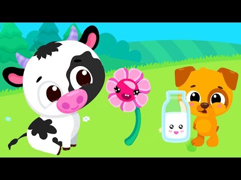 Fun Baby Pet Care Kids Game - Baby Learn colors With Cute & Tiny Milkshakes - Cute & Tiny Baby Games