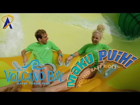 Puihi Round Raft Slide - Universal's Volcano Bay Water Theme Park