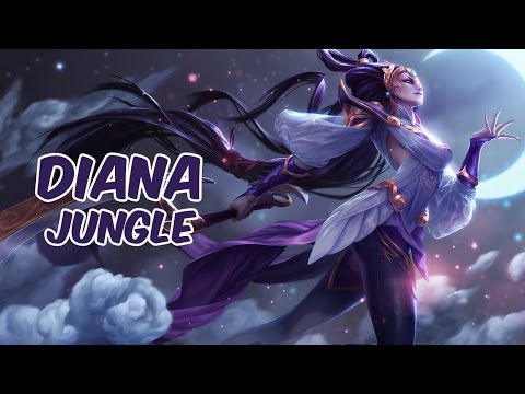 Diana Jungle vs Cho'Gath - Platinum - Season 5 - Patch 5.17