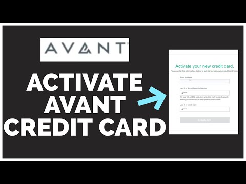 Avant Com Activate Card