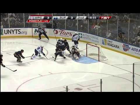 Winnipeg Jets @ Buffalo Sabres Highlights 11/8/11