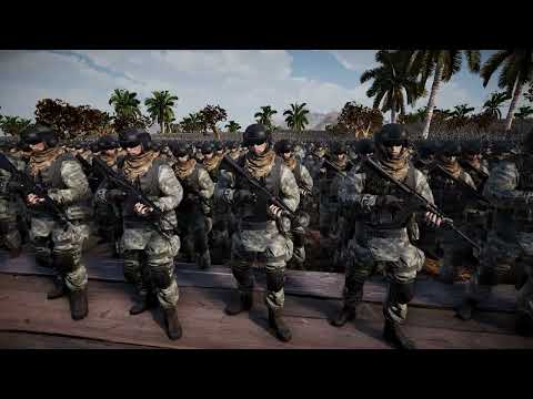 CAN THE Modern Soldiers STOP 1.000.000 Zombies - Ultimate Epic Battle Simulator 2 | UEBS2