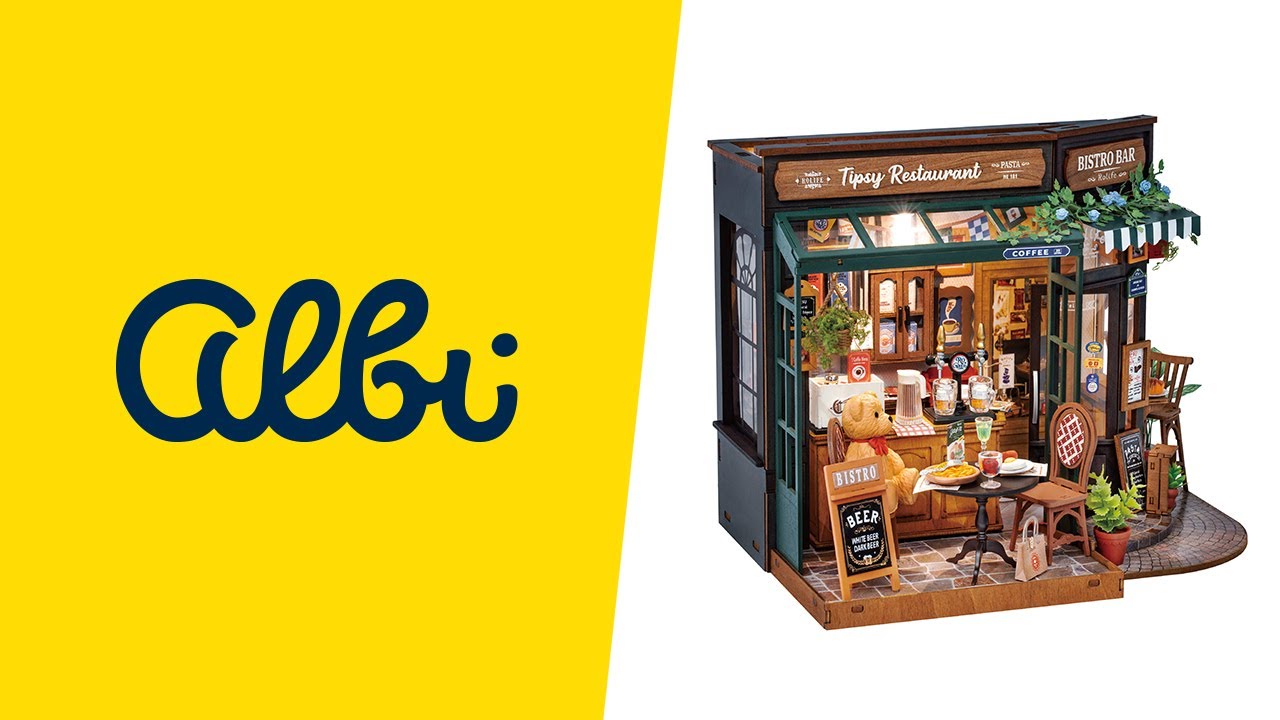 Albi - Miniatúrny domček Reštaurácia - predstavenie