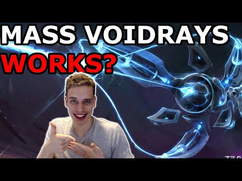 Voidray Lategame In Protoss VS Protoss | Road To Rank 1