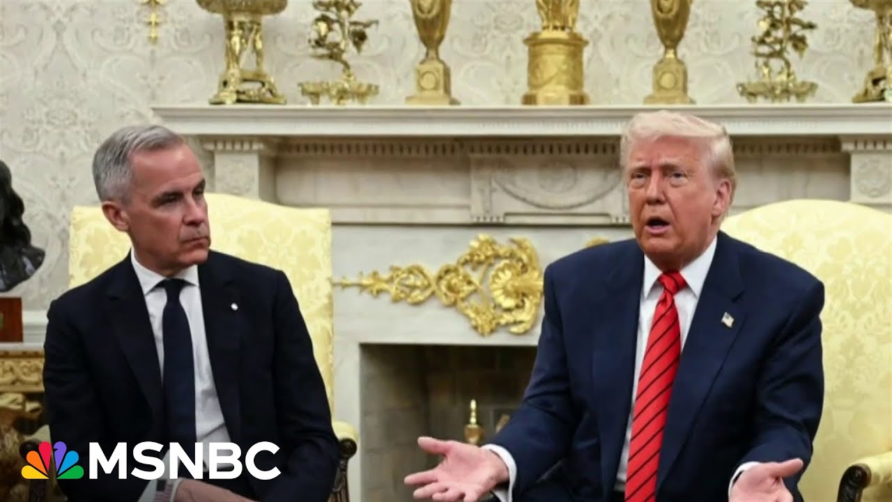 'That's what Canadians wanted to hear': Canadian PM tells Trump his country is not for sale