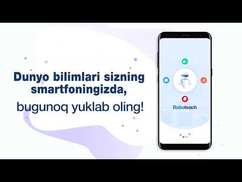 Roboteach - Masofaviy ta'lim!