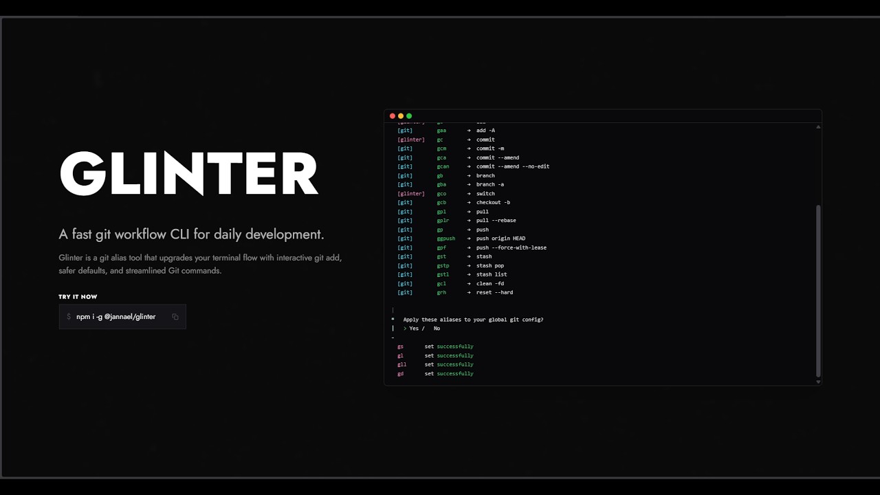 Glinter Tutorial Thumbnail
